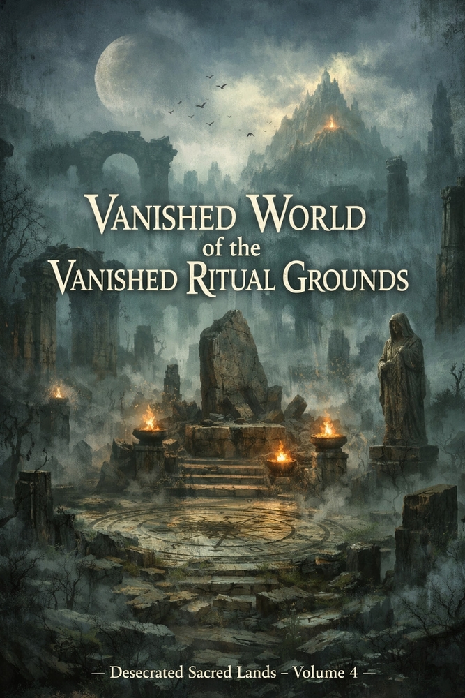 Vanished World of the Vanished Ritual Grounds: Desecrated Sacred Lands - Volume 4 cover