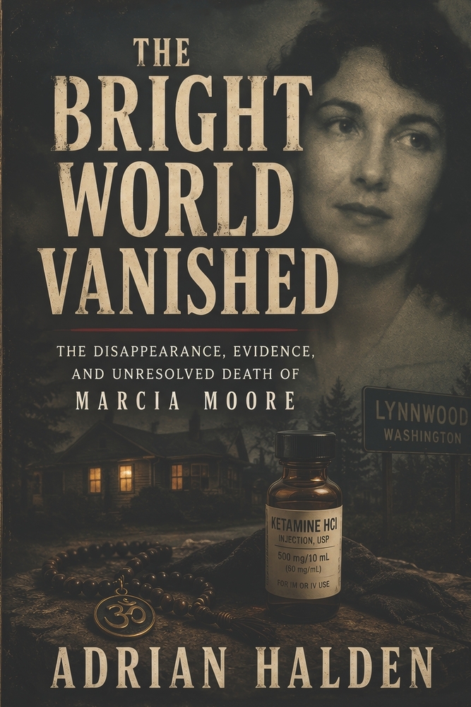 The Bright World Vanished: The Disappearance, Evidence, and Unresolved Death of Marcia Moore cover