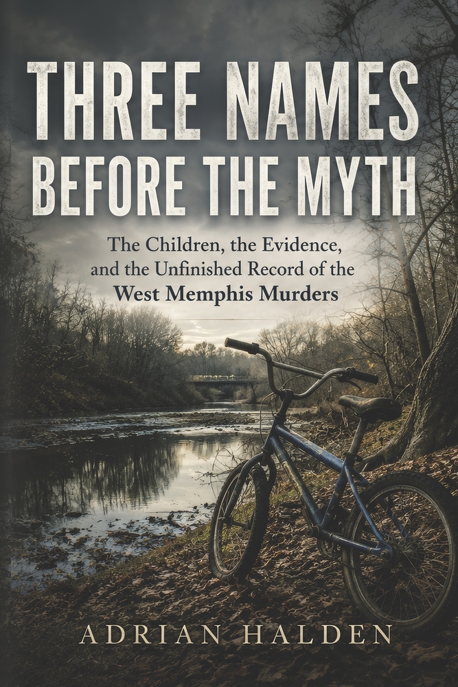 Three Names Before the Myth: The Children, the Evidence, and the Unfinished Record of the West Memphis Murders cover