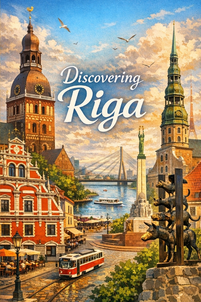Discovering Riga cover
