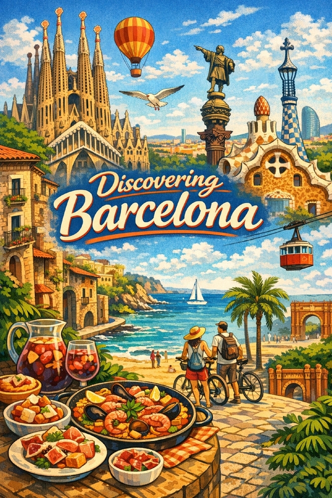 Discovering Barcelona cover