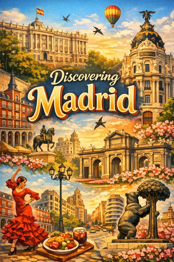 Discovering Madrid cover