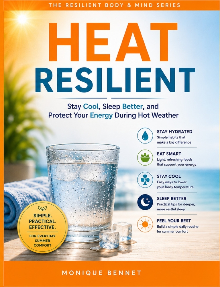 Heat resilient: Stay cool, sleep better, beat summer fatigue and protect your energy during hot weather cover