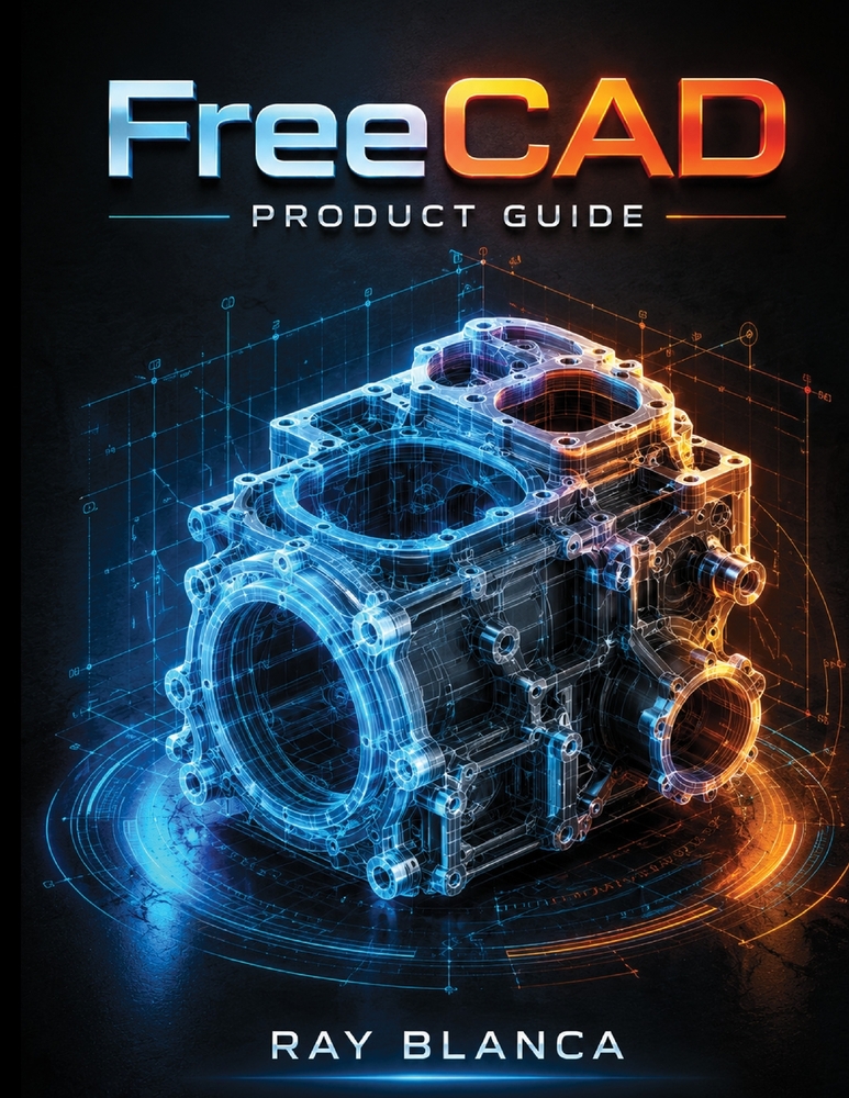 FreeCAD PRODUCT GUIDE: Mastering Parametric Workflows, Part Design, and Production Best Practices for Engineers cover
