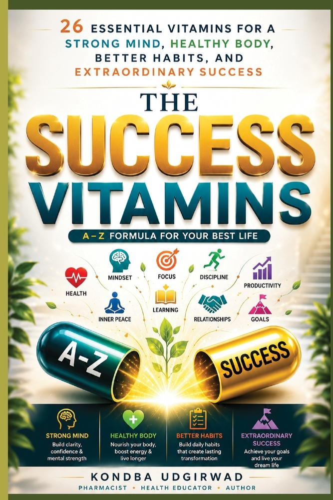 The Success Vitamins: 26 Essential Vitamins for a Strong Mind, Healthy Body, Better Habits, and Extraordinary Success cover
