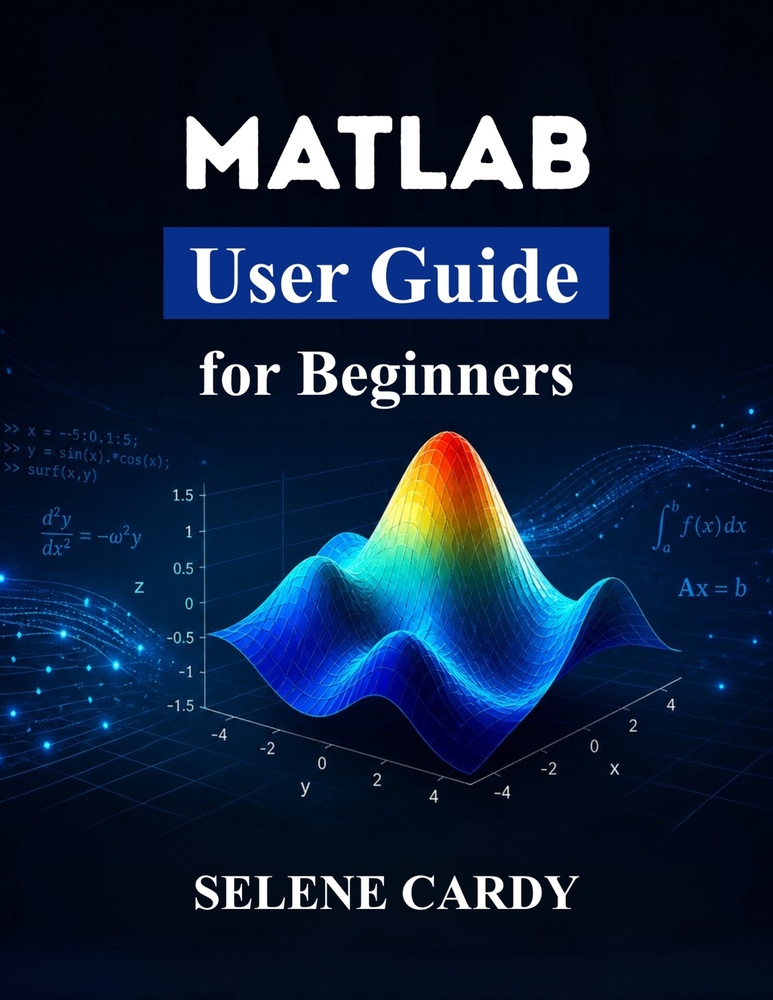MATLAB User Guide for Beginners: Master Numerical Computing, 3D Plotting, and Engineering Applications with Ease cover