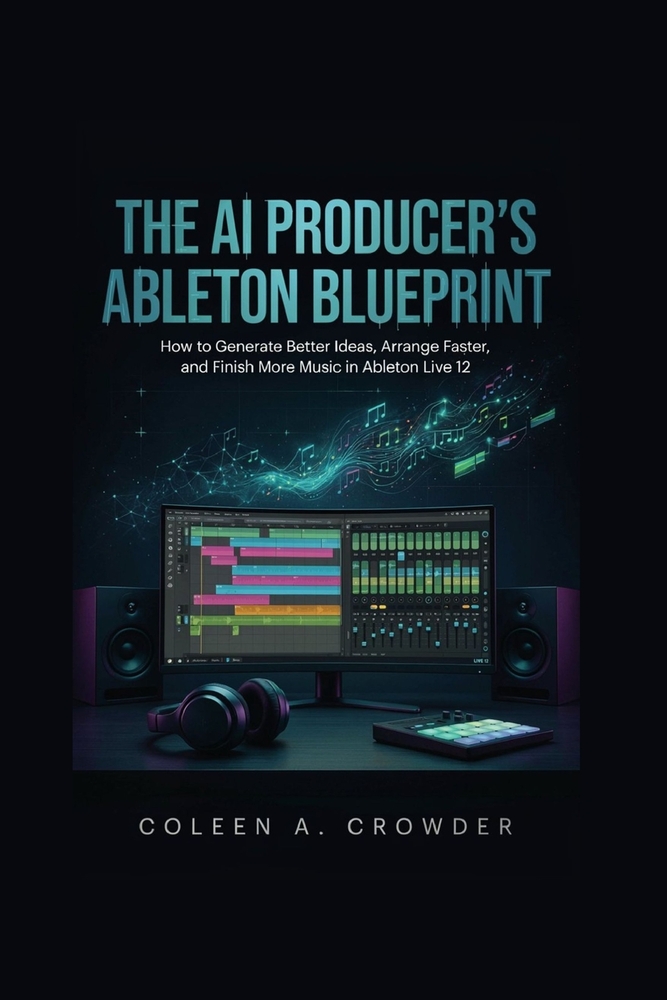 The AI Producer's Ableton Blueprint: How to Generate Better Ideas, Arrange Faster, and Finish More Music in Ableton Live 12 cover