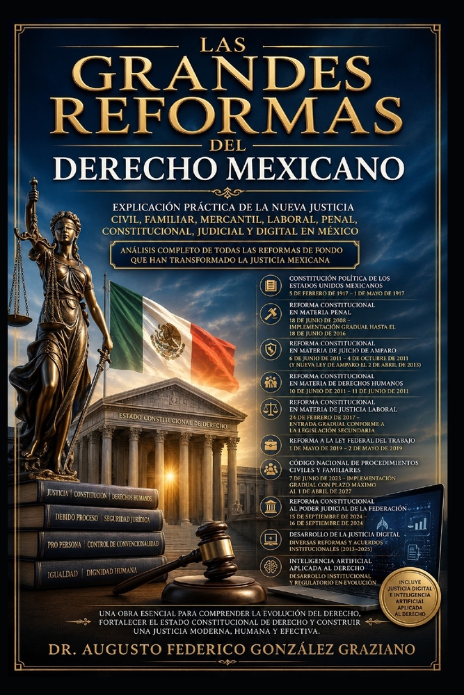Las Grandes Reformas del Derecho Mexicano: Explicación práctica de la nueva justicia civil, familiar, mercantil, laboral, penal, constitucional, judic cover