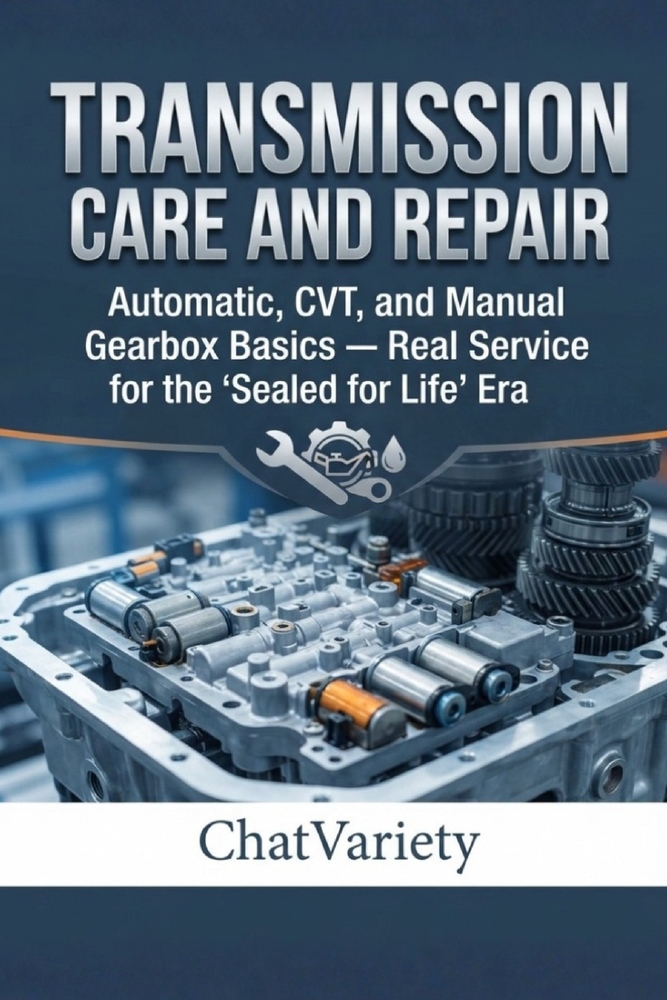 Transmission Care and Repair: Automatic, CVT, and Manual Gearbox Basics - Real Service for the 'Sealed for Life' Era cover