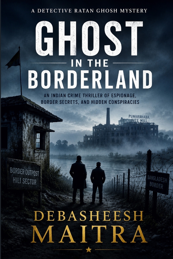Ghost in the Borderland: An Indian Crime Thriller of Espionage, Border Secrets, and Hidden Conspiracies cover
