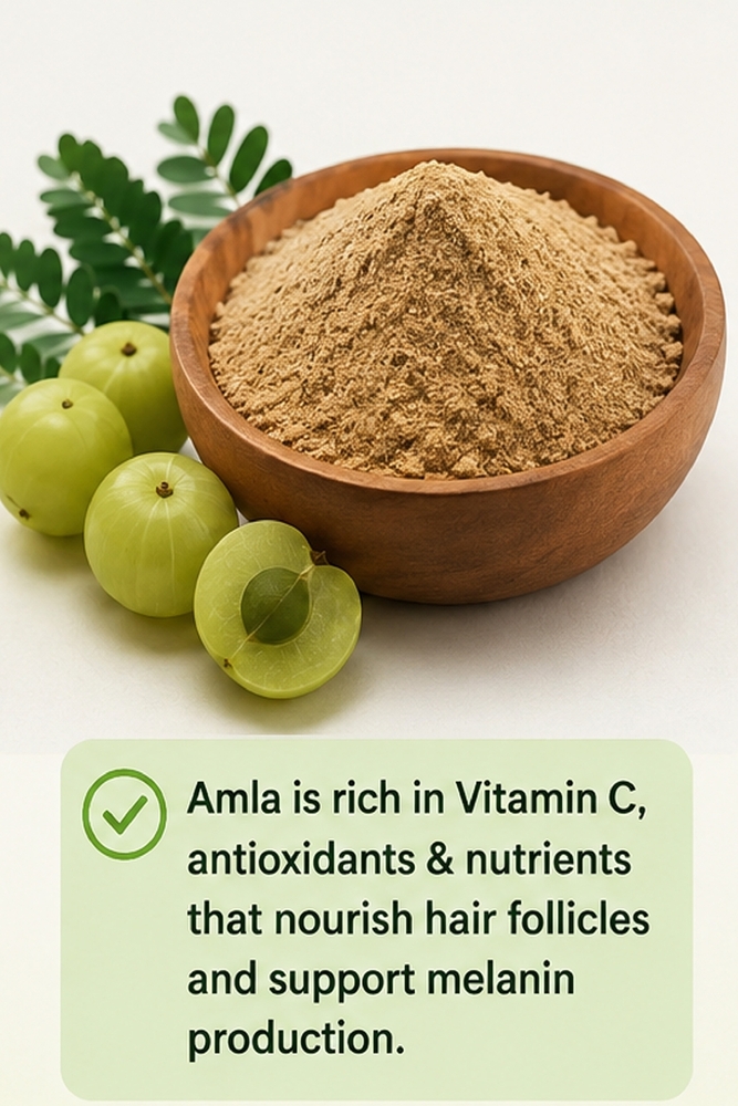 Does Consuming Amla Powder Help Turn Hair Black?: Health cover