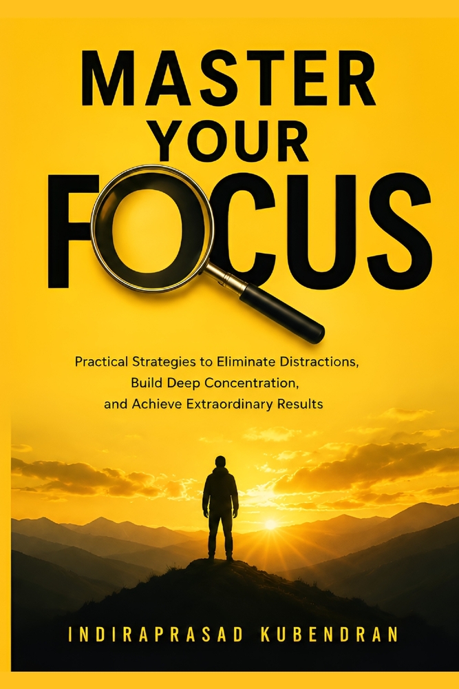 Master Your Focus: Practical Strategies to Eliminate Distractions, Build Deep Concentration, and Achieve Extraordinary Results cover
