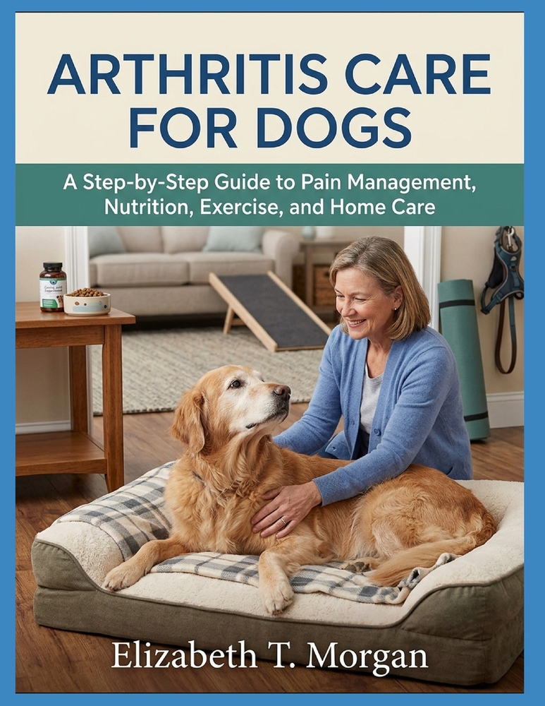 Arthritis Care for Dogs: A Step-by-Step Guide to Pain Management, Nutrition, Exercise, and Home Care cover