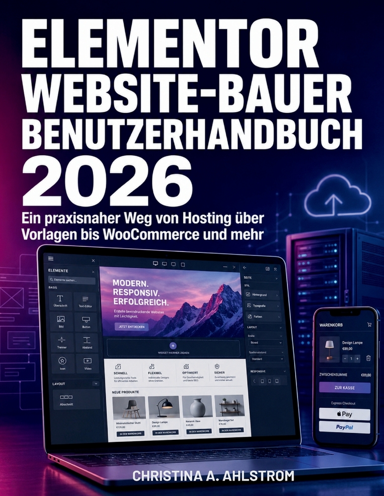 Elementor Website-Bauer Benutzerhandbuch 2026: Ein praxisnaher Weg von Hosting über Vorlagen bis WooCommerce und mehr cover