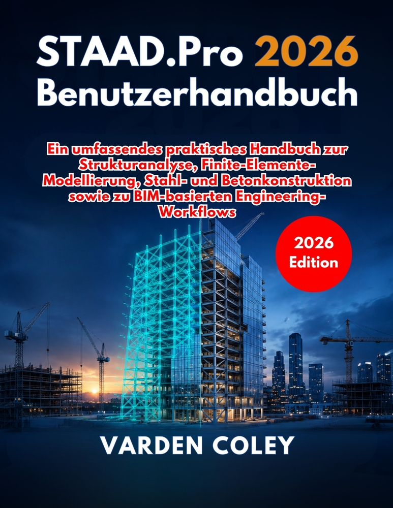 STAAD.Pro 2026 Benutzerhandbuch cover
