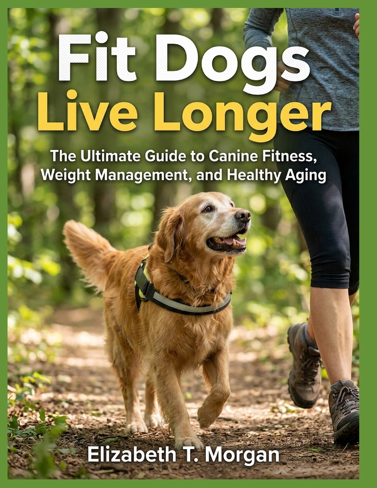 Fit Dogs Live Longer: The Ultimate Guide to Canine Fitness, Weight Management, and Healthy Aging cover