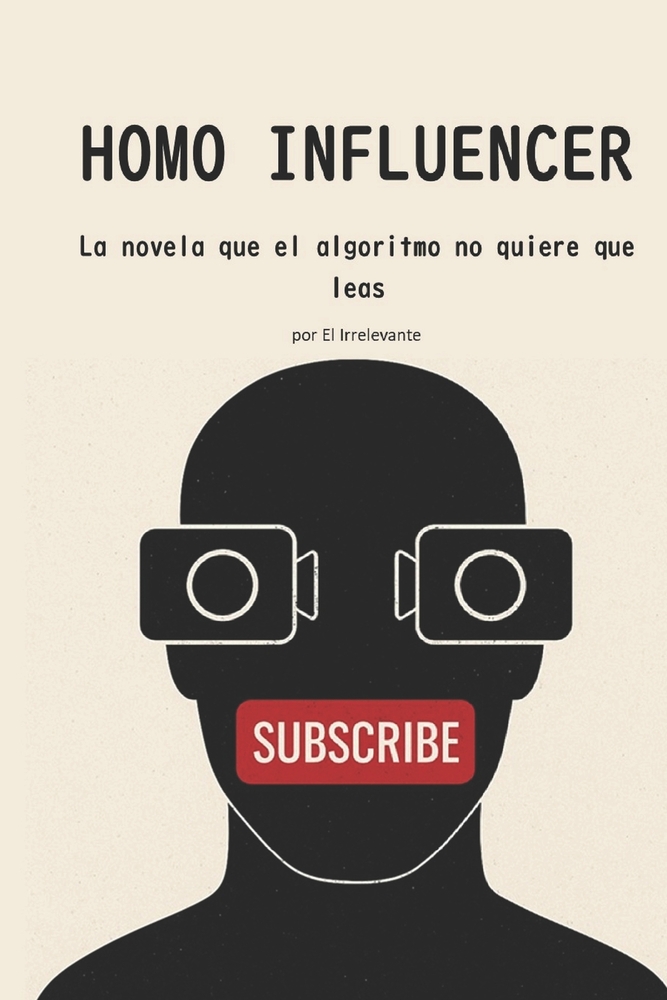 Homo Influencer: La novela que el algoritmo no quiere que leas cover