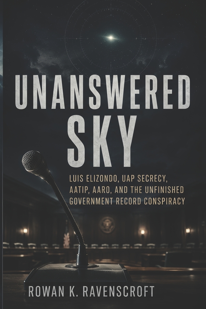 Unanswered Sky: Luis Elizondo, UAP Secrecy, AATIP, AARO, and the Unfinished Government Record Conspiracy cover