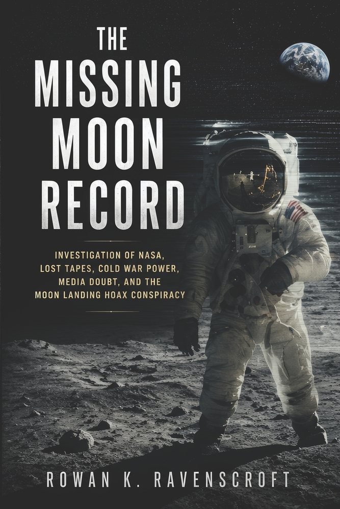 The Missing Moon Record: Investigation of NASA, Lost Tapes, Cold War Power, Media Doubt, and the Moon Landing Hoax Conspiracy cover