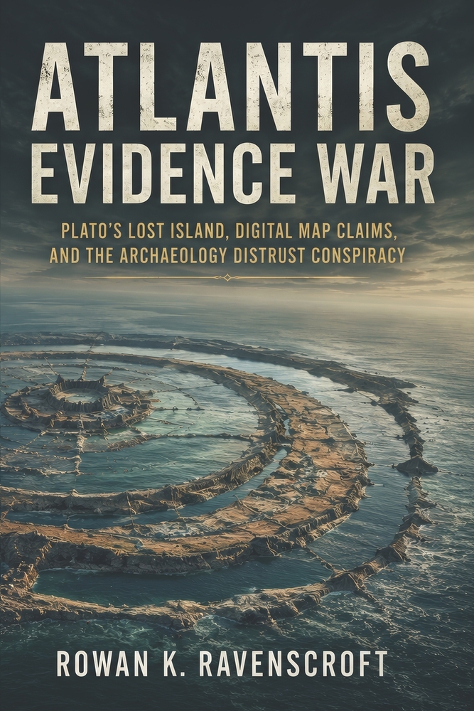 Atlantis Evidence War: Plato's Lost Island, Digital Map Claims, and the Archaeology Distrust Conspiracy cover