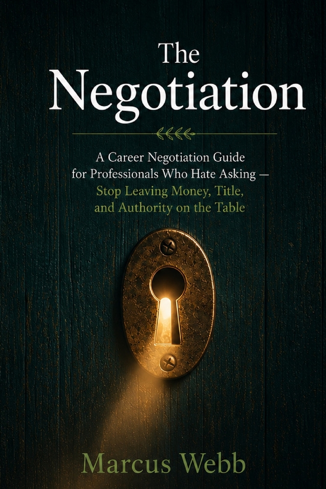 The Negotiation: A Career Negotiation Guide for Professionals Who Hate Asking - Stop Leaving Money, Title, and Authority on the Table cover