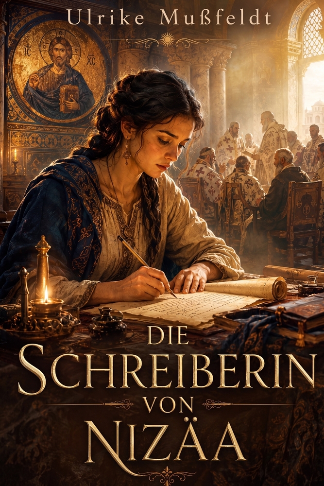 Die Schreiberin von Nizäa cover