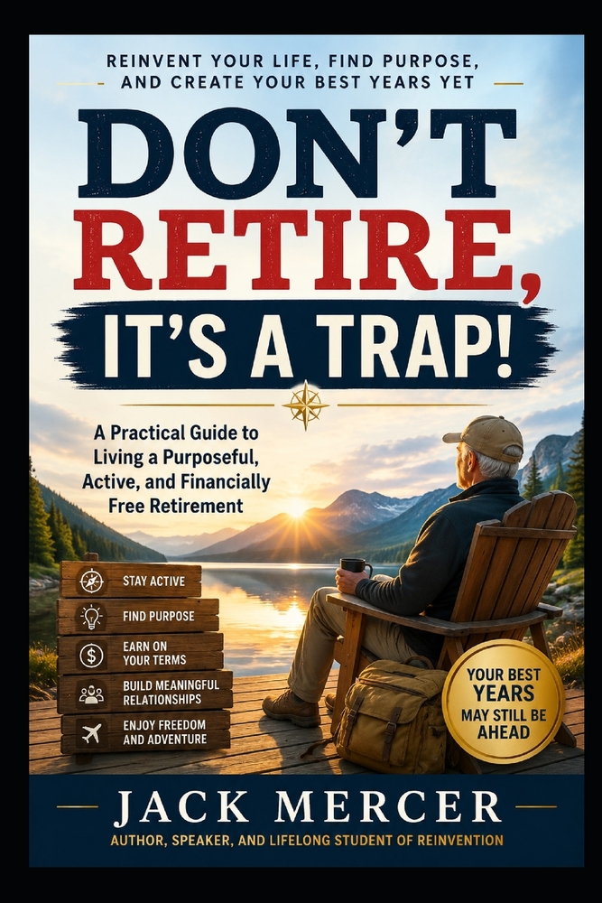 Don't Retire, It's a Trap!: How to Stay Active, Keep Earning, and Love Your Second Half of Life cover