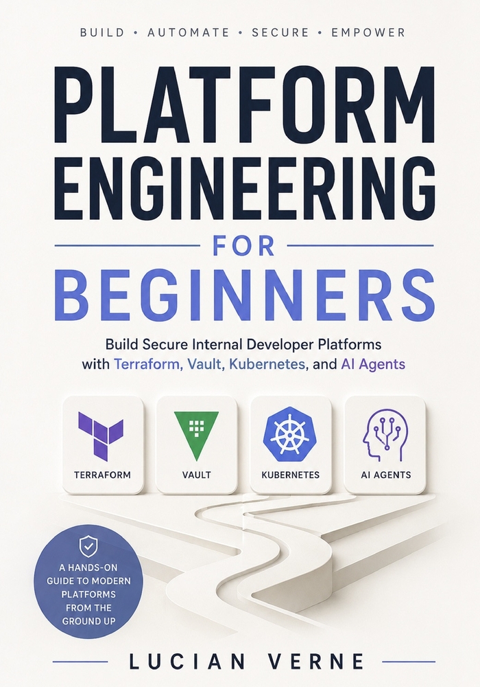 Platform Engineering for Beginners: Build Secure Internal Developer Platforms with Terraform, Vault, Kubernetes, and AI Agents cover
