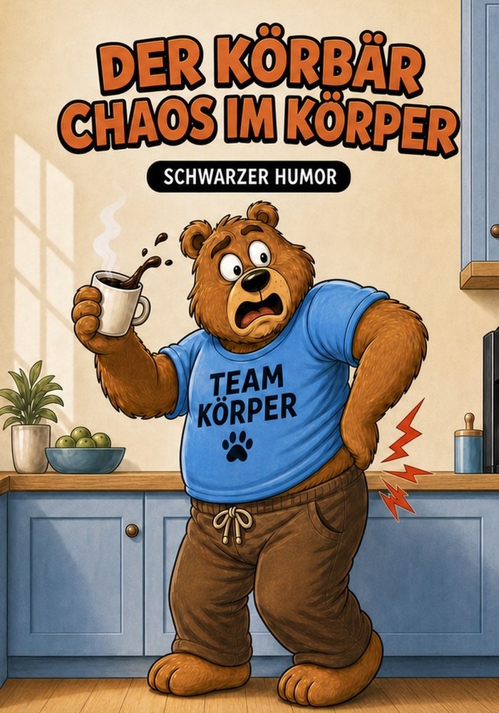 Der K�rb�r - Chaos im K�rper: Humorvolles Comicbuch f�r Erwachsene �ber M�digkeit, R�ckenschmerzen, Stress, Kaffee und den ganz normalen K�rperwahnsin cover