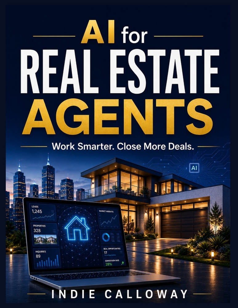 AI for Real Estate Agents: Work Smarter. Close More Deals cover