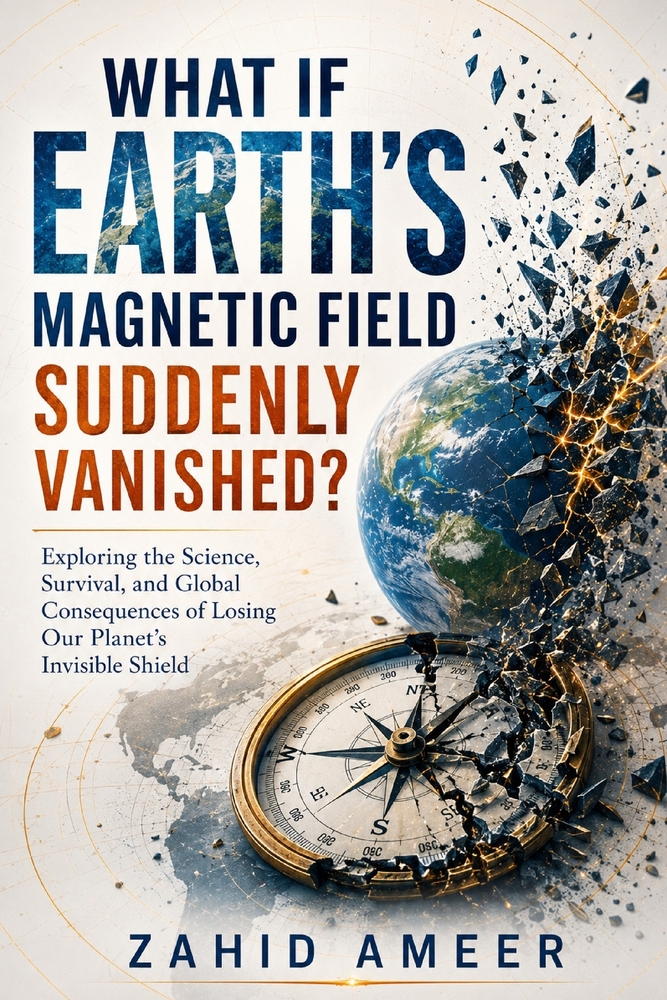 What If Earth's Magnetic Field Suddenly Vanished?: Exploring the Science, Survival, and Global Consequences of Losing Our Planet's Invisible Shield cover