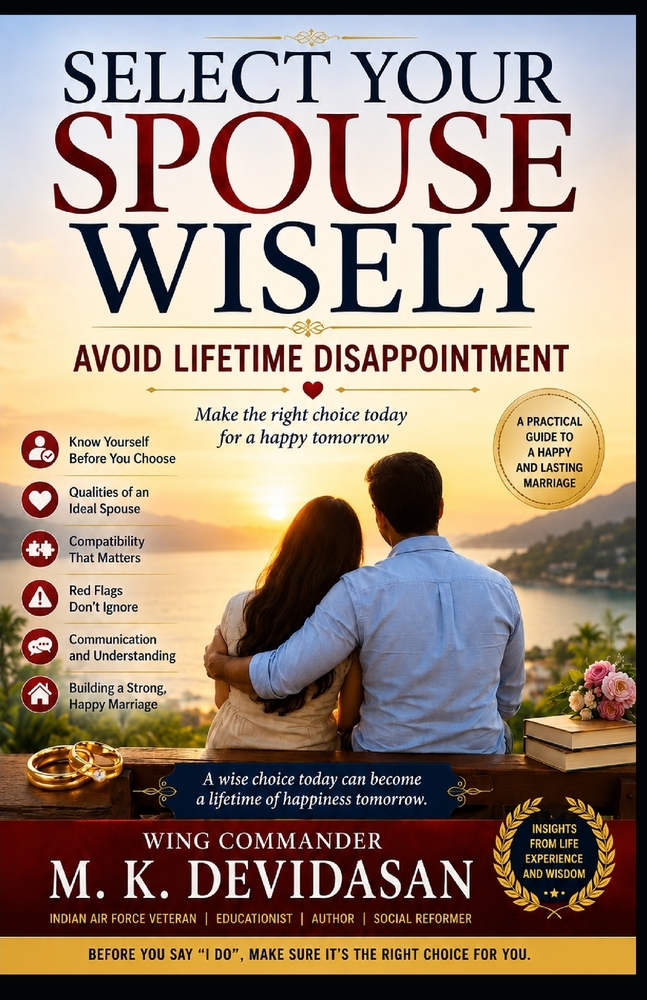 Select Your Spouse Wisely - Avoid Lifetime Disappointment cover