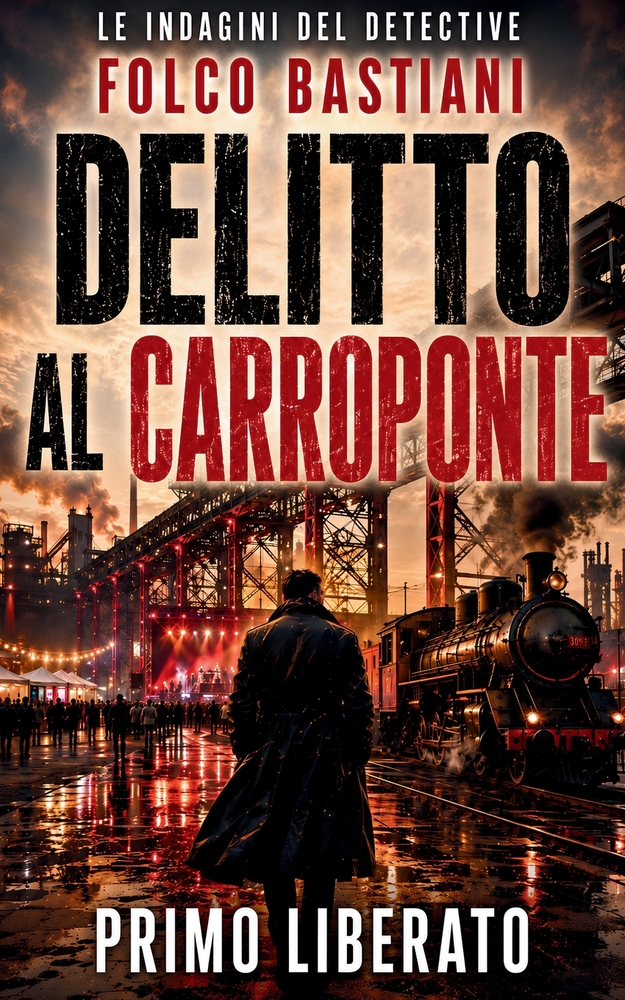 Delitto al Carroponte: Un noir milanese a Sesto San Giovanni, dove l'acciaio non dimentica cover