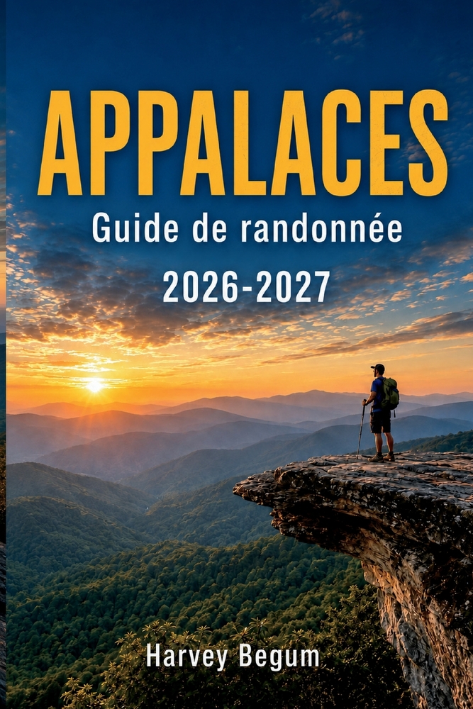 APPALACES Guide de randonnée 2026-2027: Aperçu des sections, emplacements des abris, sources d'eau et randonnées d'une journée pour les randonneurs dé cover