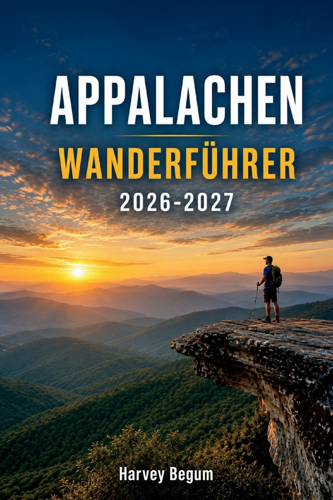 APPALACHIAN Wanderführer 2026-2027: Abschnittsübersichten, Unterschlupfstände, Wasserquellen und Tageswanderungen für neue und zurückkehrende Wanderer cover
