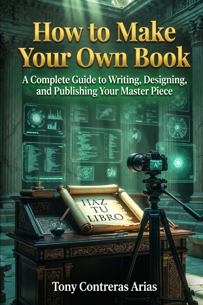 How to Make your Own Book: A Complete Guide to Writing, Designing, and Publishing Your First Book cover