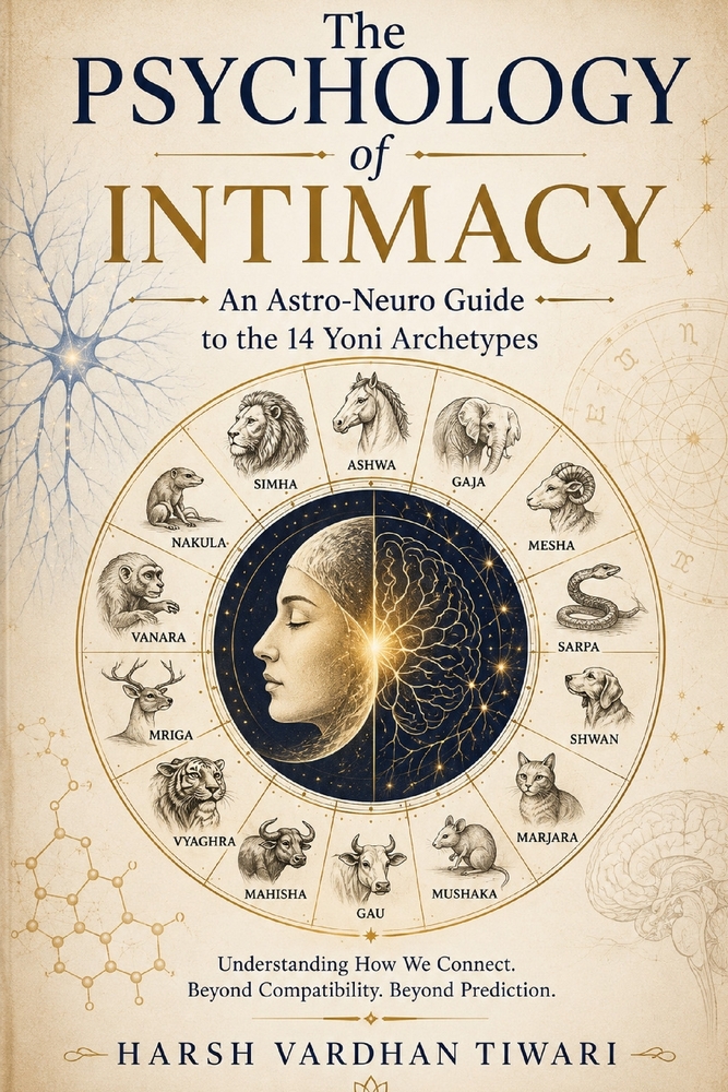 The Psychology of Intimacy: An Astro-Neuro Guide to the 14 Yoni Archetypes cover