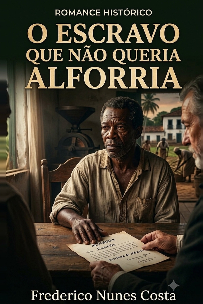 O escravo que não queria alforria cover