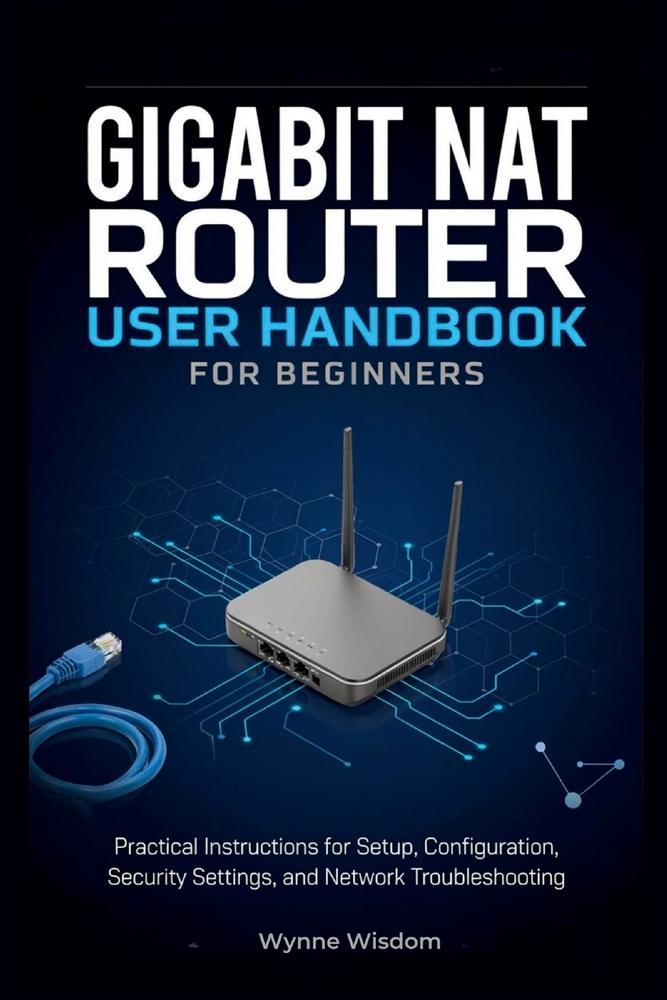 Gigabit NAT Router User Handbook for Beginners: Practical Instructions for Setup, Configuration, Security Settings, and Network Troubleshooting cover