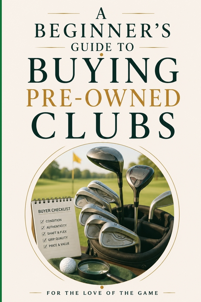 A Beginner's Guide to Buying Pre-Owned Golf Clubs: Budget-Friendly Tips for Choosing Quality Used Golf Equipment with Confidence cover