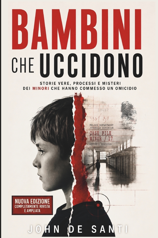 Bambini Che Uccidono: Storie vere, processi e misteri dei minori che hanno commesso un omicidio cover
