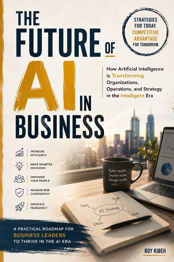 The Future of AI in Business: Transforming Organizations, Operations, and Strategy in the Intelligent Era cover