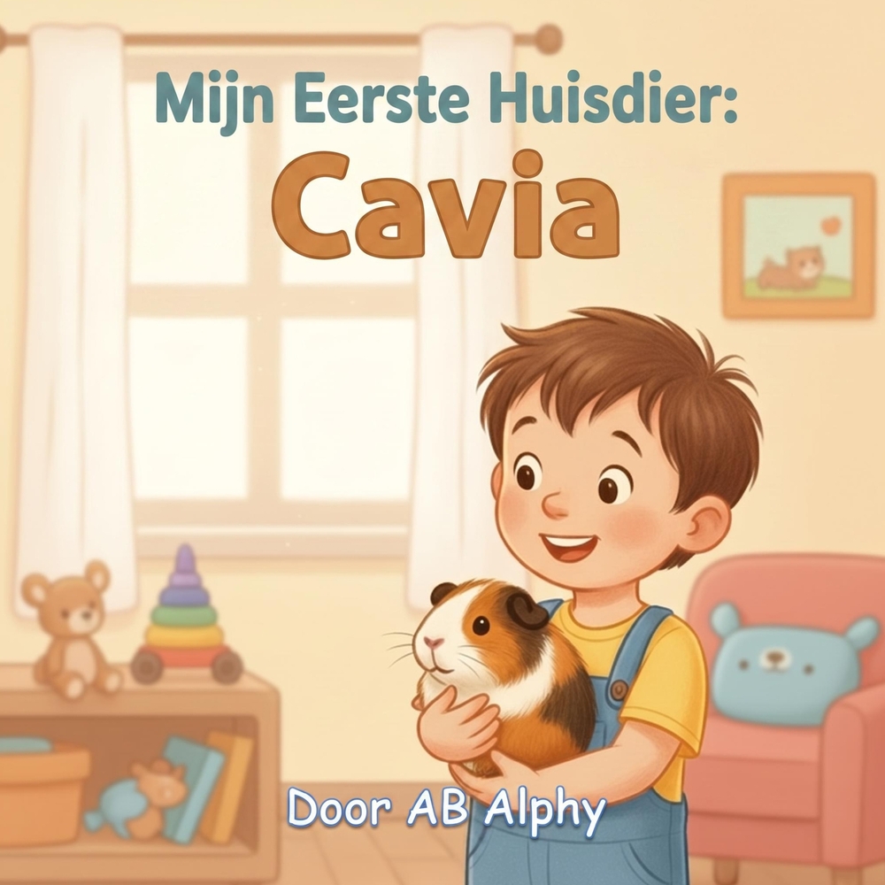 Mijn Eerste Huisdier: Cavia: Een Lief Verhaal over Zorg, Vriendelijkheid en een Piepkleine Vriend cover