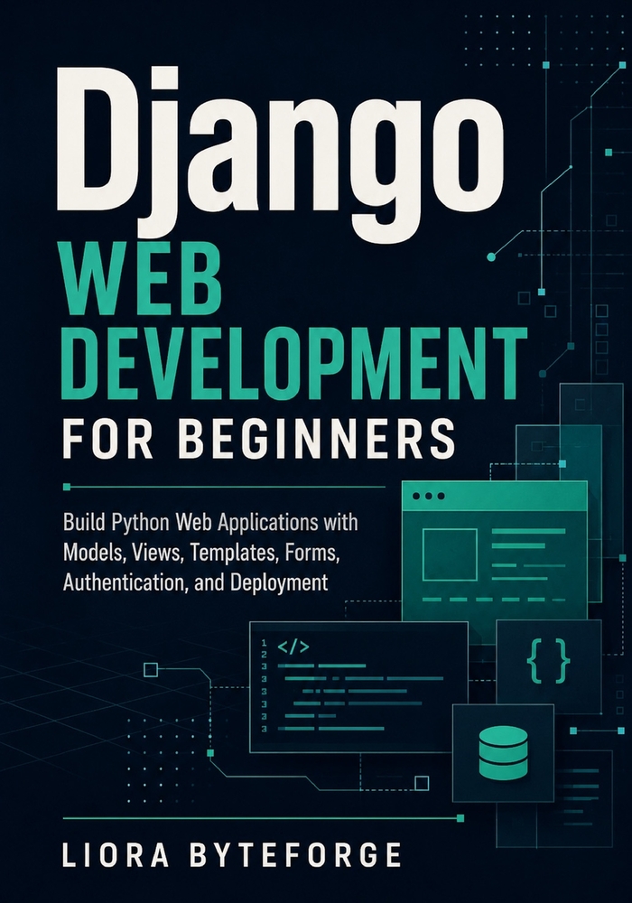Django Web Development for Beginners: Build Python Web Applications with Models, Views, Templates, Forms, Authentication, and Deployment cover