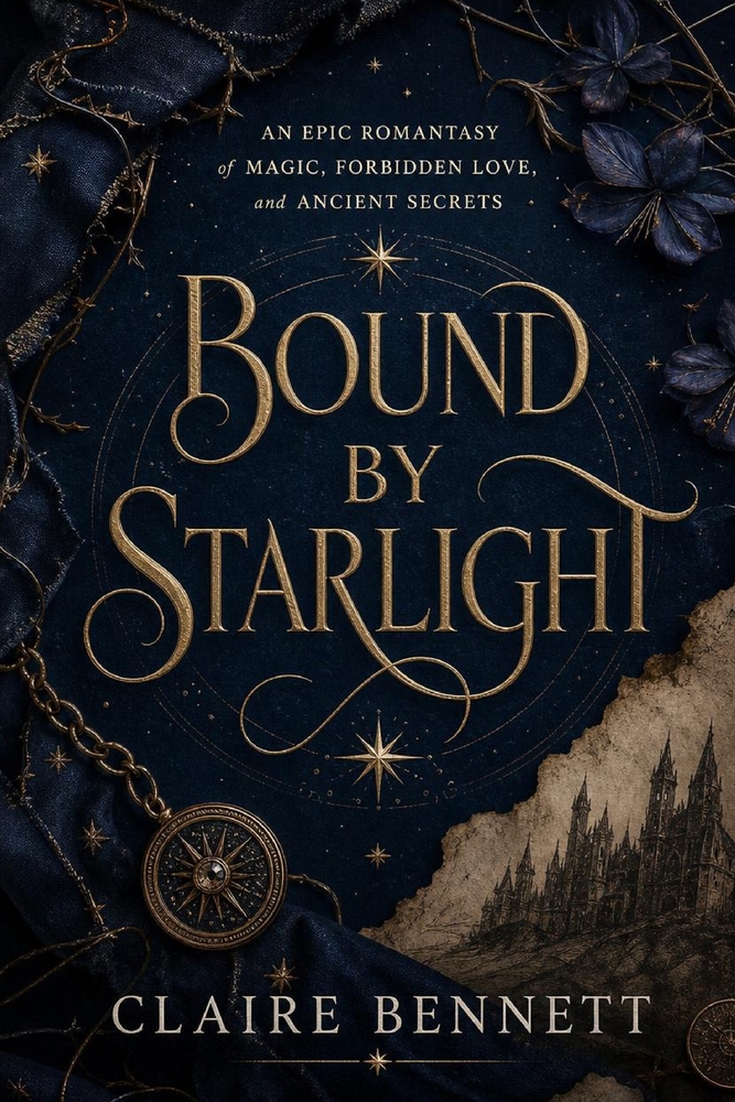Bound by Starlight: An Epic Romantasy of Magic, Forbidden Love, and Ancient Secrets cover