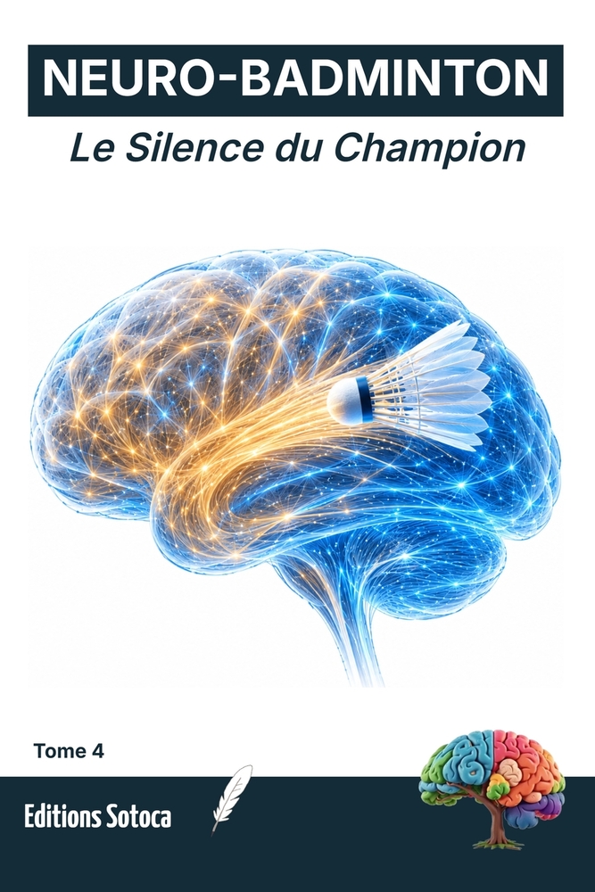 Neuro-Badminton: L'Art de l'Anticipation: Maîtrisez les neurosciences pour lire le jeu et dominer le court (Tome 1) cover