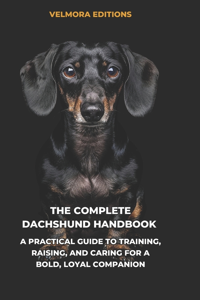The Complete Dachshund Handbook: A Practical Guide to Training, Raising, and Caring for a Bold, Loyal Companion cover