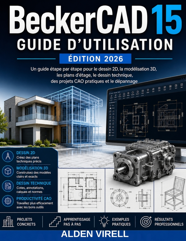 BeckerCAD 15 2026 pour les débutants cover