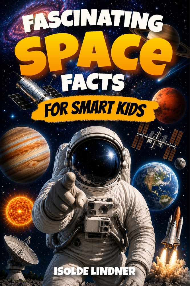 Fascinating Space Facts for Smart Kids: Explore the Incredible Universe from Our Solar System to the Edge of Space cover