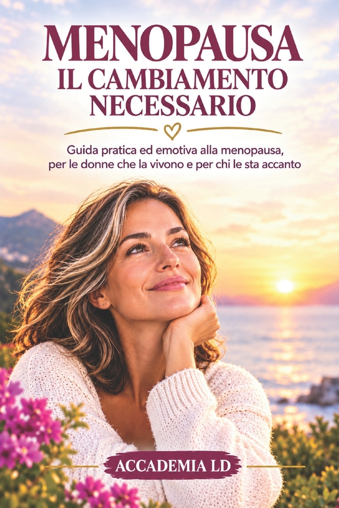 Menopausa: IL CAMBIAMENTO NECESSARIO: Guida pratica ed emotiva alla menopausa, per le donne che la vivono e per chi le sta accanto cover